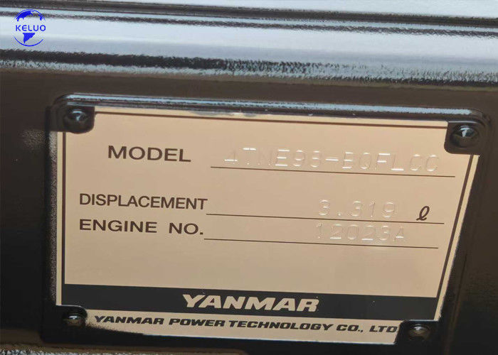低ノイズ インライン-4 自然吸気 4TNE98 エンジン 建設機械 フォークリフト 電力