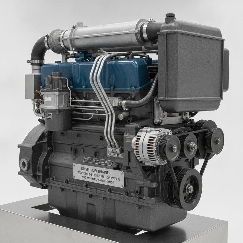 内燃エンジン Deutz モーター システム 堅牢な動作と最小限のメンテナンスを実現するように設計されたディーゼル燃料エンジン